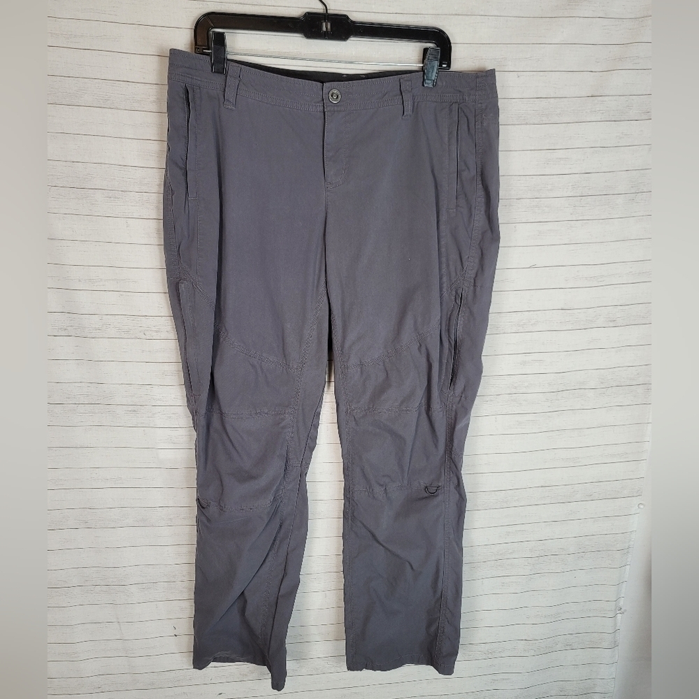 Kuhl Spire Roll-Up Pants in Shadow Gray, sz 16 Short